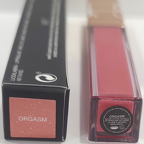 NIB ✅ NARS #ORGASM Afterglow Lip Shine Gloss ✨ NEW IN BOX - Picture 9 of 9
